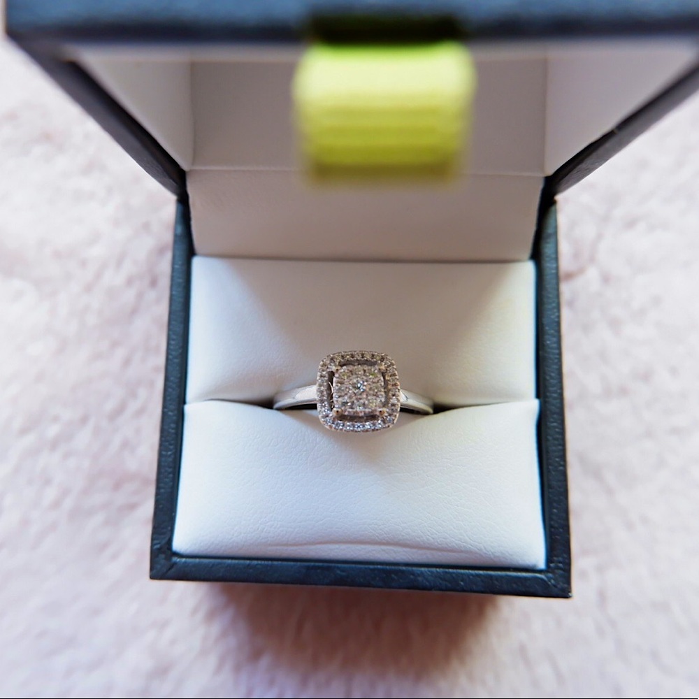 SPENCE 0.22 DIAMOND PROMISE/ENGAGEMENT RING - Picture 1 of 9